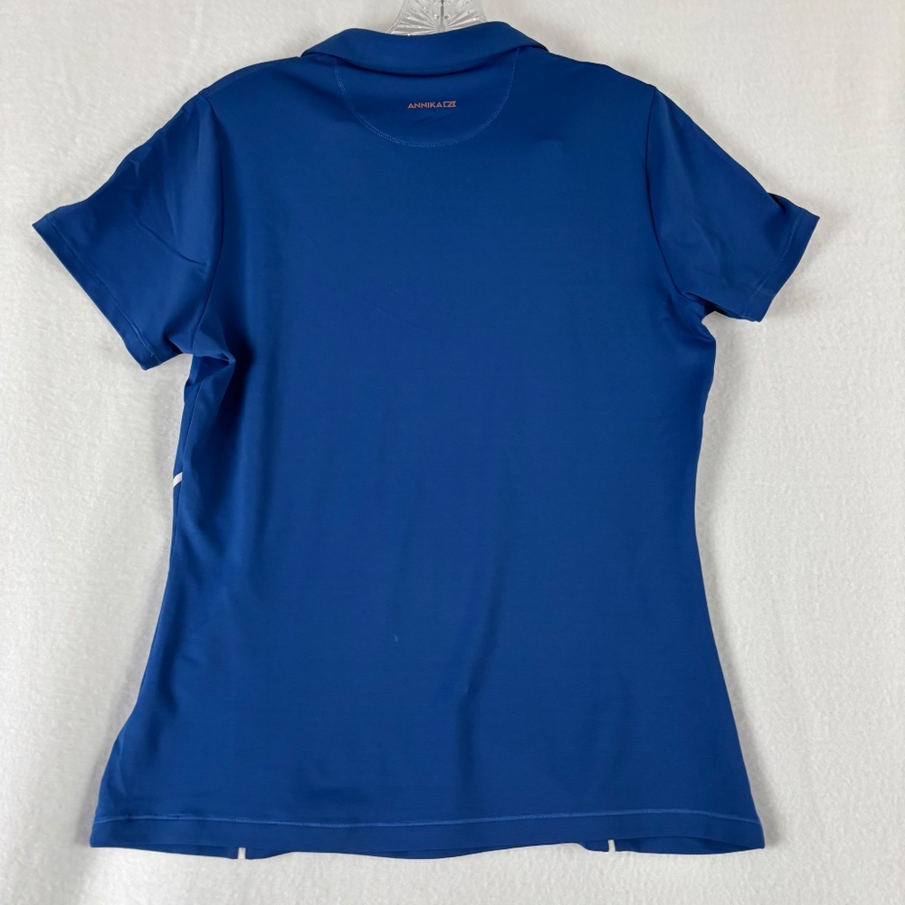 Annika, Women’s Size S, Blue, DryTec, Polo Shirt, UPF 50+, NWT Cutter and Buck - Picture 6 of 12